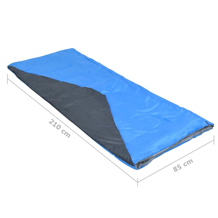 Sac de dormit tip plic ușor, albastru, 1100 g, 10°C WALTI