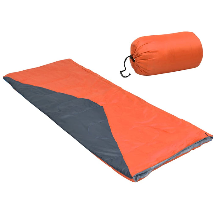 Sac de dormit tip plic ușor, portocaliu, 1100 g, 10°C WALTI
