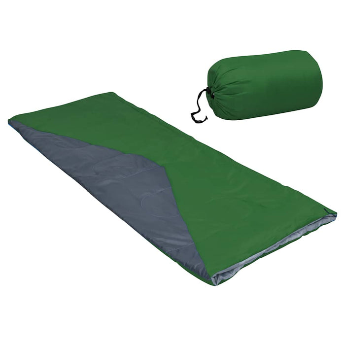 Sac de dormit tip plic ușor, verde, 1100 g, 10°C WALTI