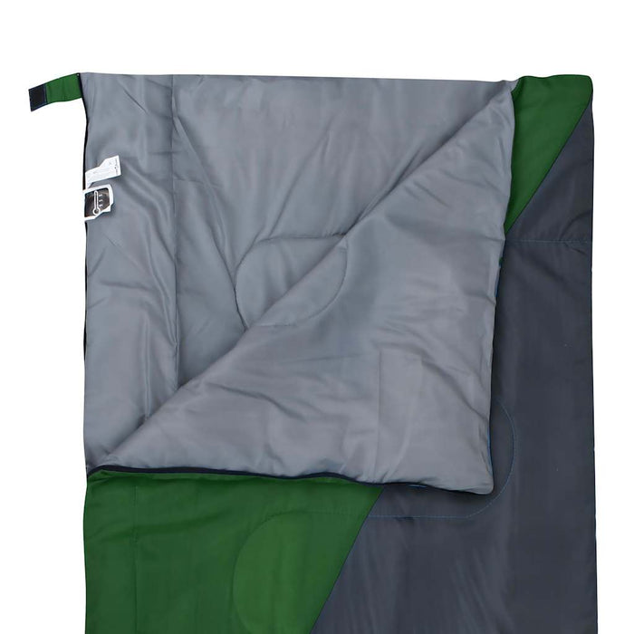 Sac de dormit tip plic ușor, verde, 1100 g, 10°C WALTI