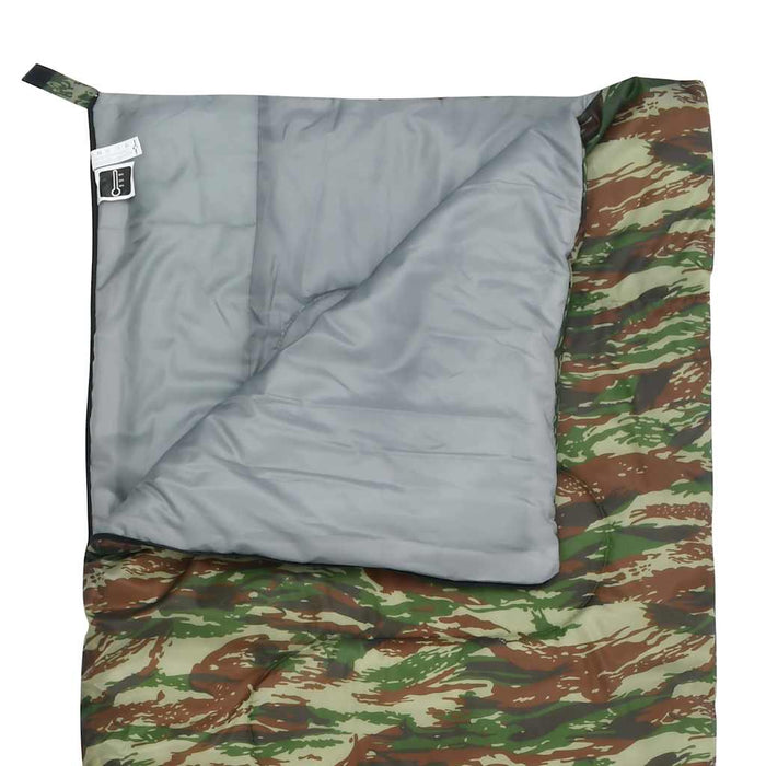 Sac de dormit tip plic ușor, camuflaj, 1100 g, 10°C WALTI