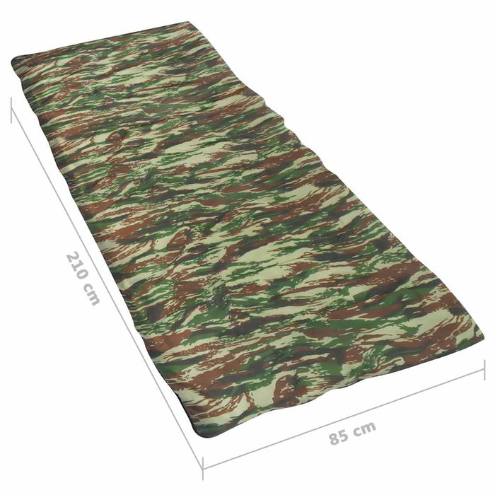 Sac de dormit tip plic ușor, camuflaj, 1100 g, 10°C WALTI