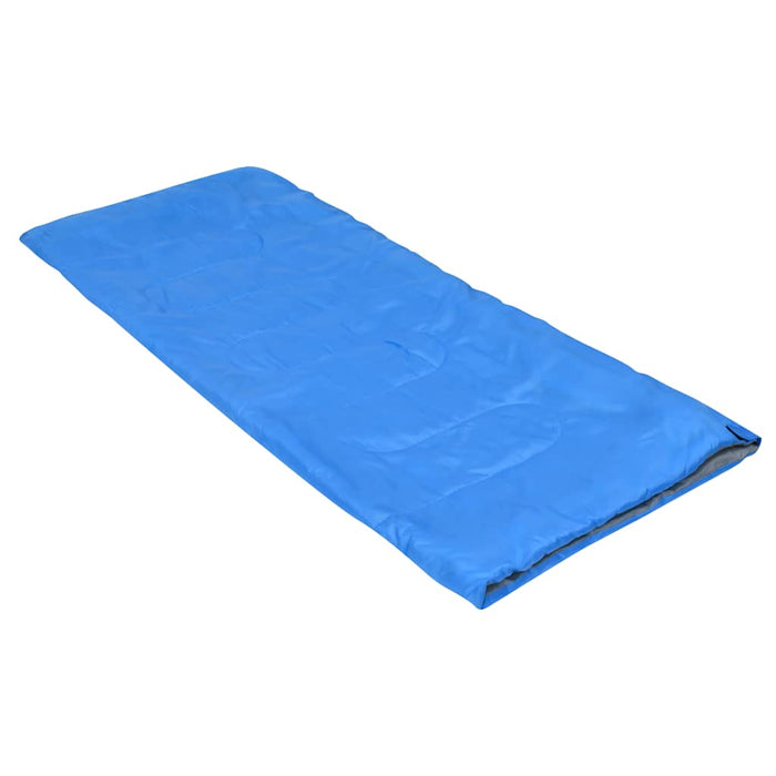 Sac de dormit ușor pentru copii, tip plic, albastru, 670g, 15°C WALTI