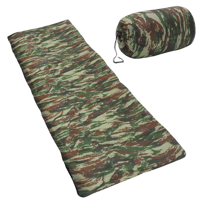 Sac de dormit ușor pentru copii tip plic camuflaj 670 g 15°C WALTI