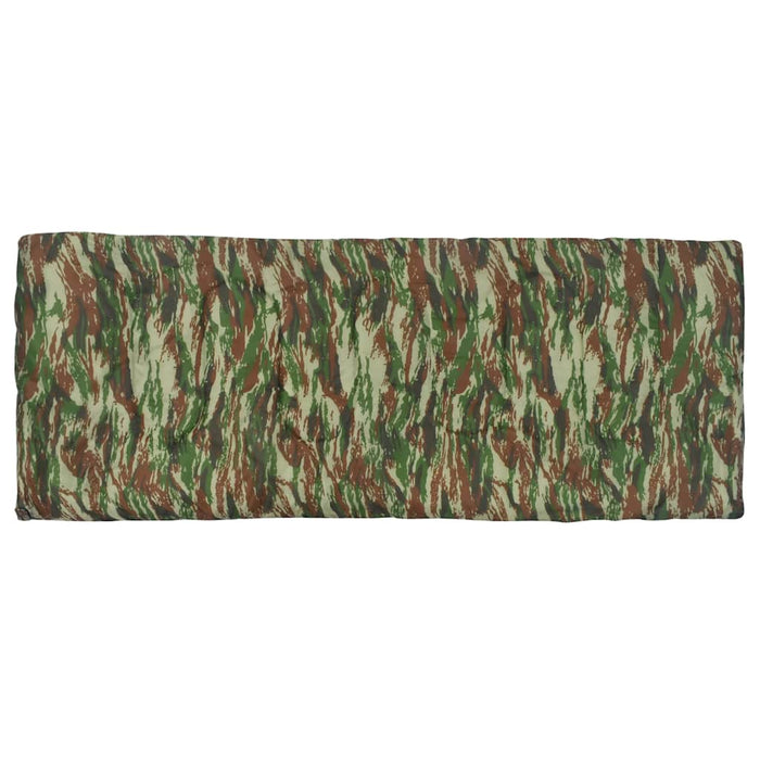 Sac de dormit ușor pentru copii tip plic camuflaj 670 g 15°C WALTI