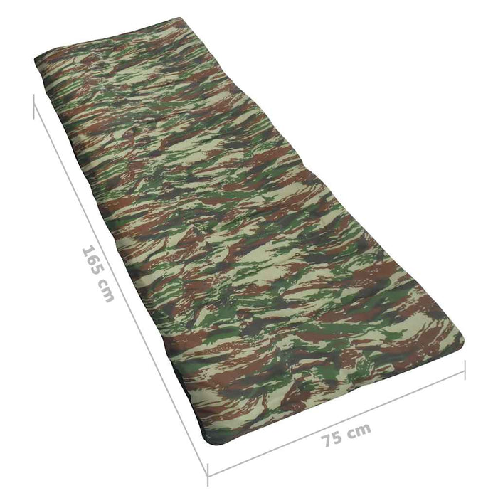 Sac de dormit ușor pentru copii tip plic camuflaj 670 g 15°C WALTI