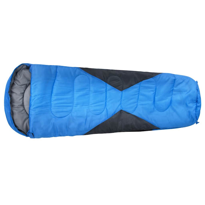 Sac de dormit ușor pentru copii tip mumie albastru, 670 g, 10°C WALTI