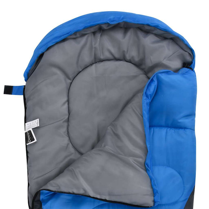 Sac de dormit ușor pentru copii tip mumie albastru, 670 g, 10°C WALTI