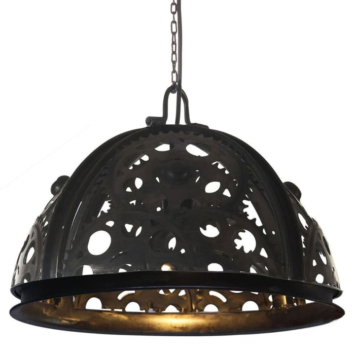 Lampă de tavan industrială cu lanț, model roată, 45 cm, E27 - WALTI WALTI