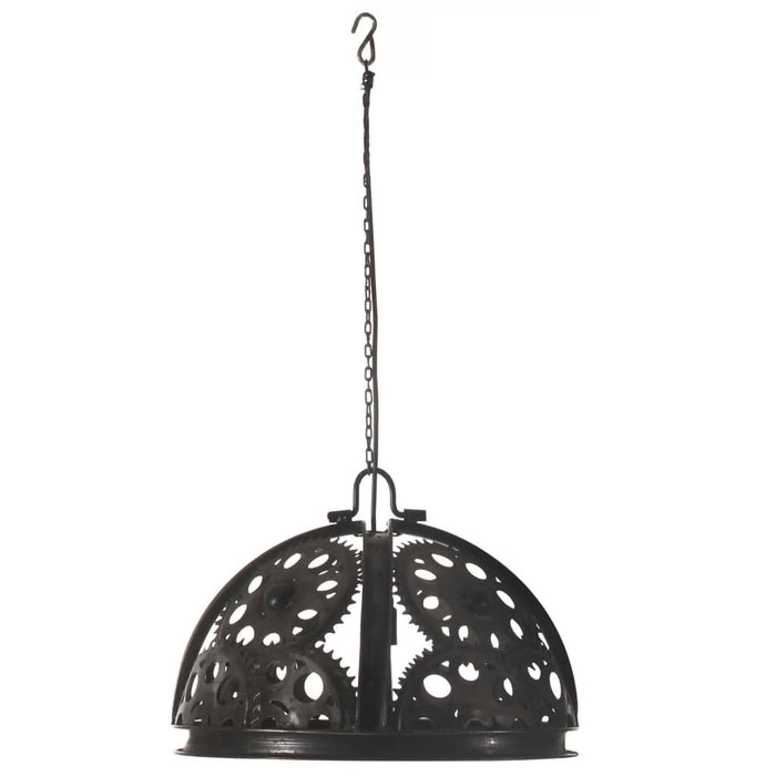 Lampă de tavan industrială cu lanț, model roată, 45 cm, E27 - WALTI WALTI