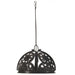 Lampă de tavan industrială cu lanț, model roată, 45 cm, E27 - WALTI WALTI
