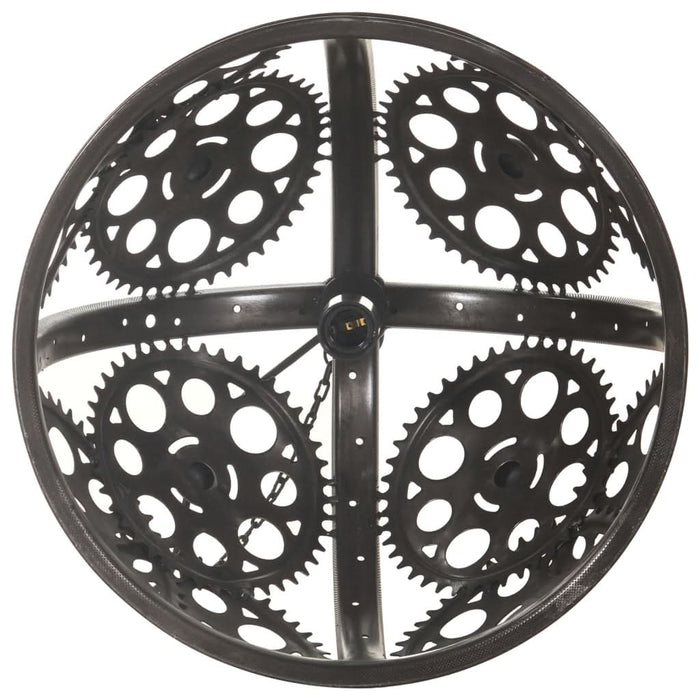 Lampă de tavan industrială cu lanț, model roată, 45 cm, E27 - WALTI WALTI