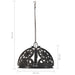 Lampă de tavan industrială cu lanț, model roată, 45 cm, E27 - WALTI WALTI