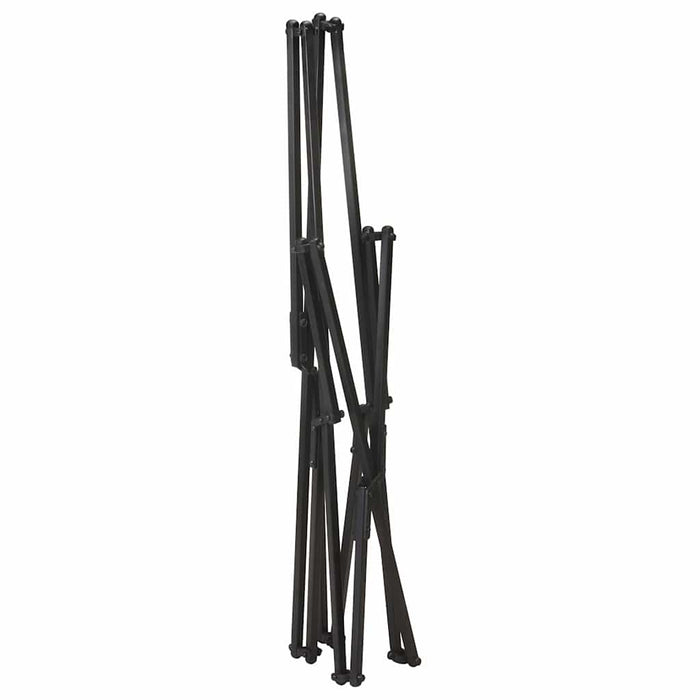 Scaun pliabil tip fluture, maro, piele naturală WALTI