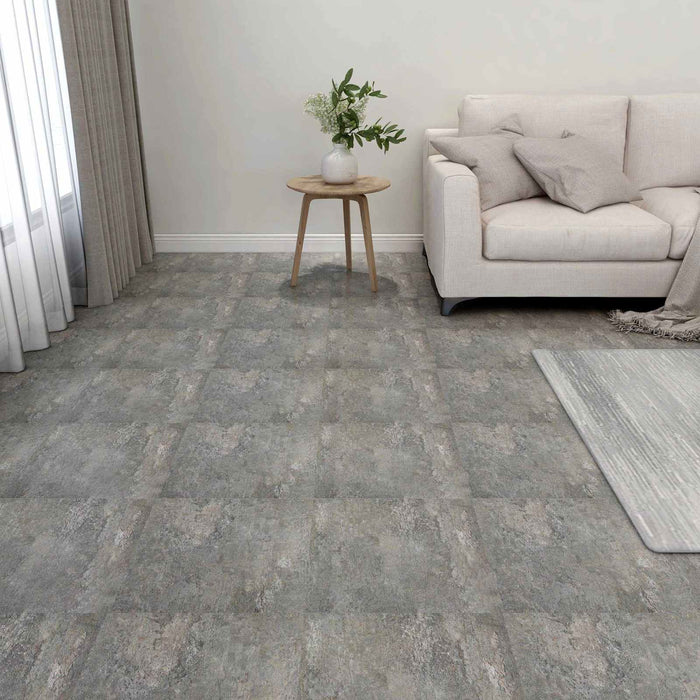 Plăci de Pardoseală 55 pcs Gri 5,11 m² PVC - WALTI WALTI
