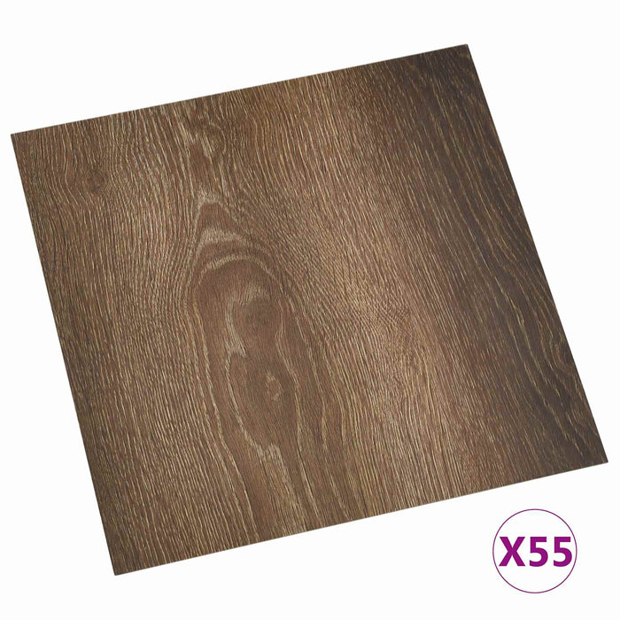 Plăci de Pardoseală 55 pcs Maro 5,11 m² PVC - WALTI WALTI