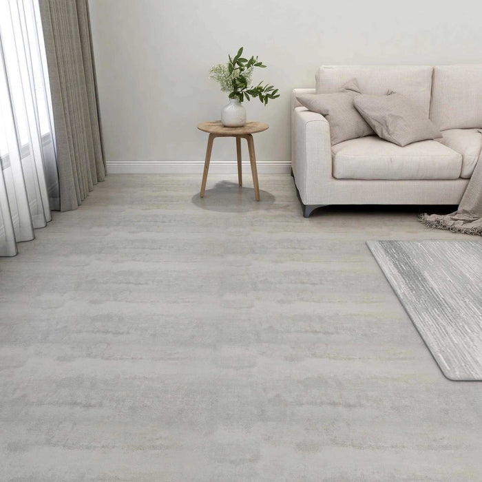 Plăci de Pardoseală 55 pcs Gri deschis 5,11 m² PVC - WALTI WALTI
