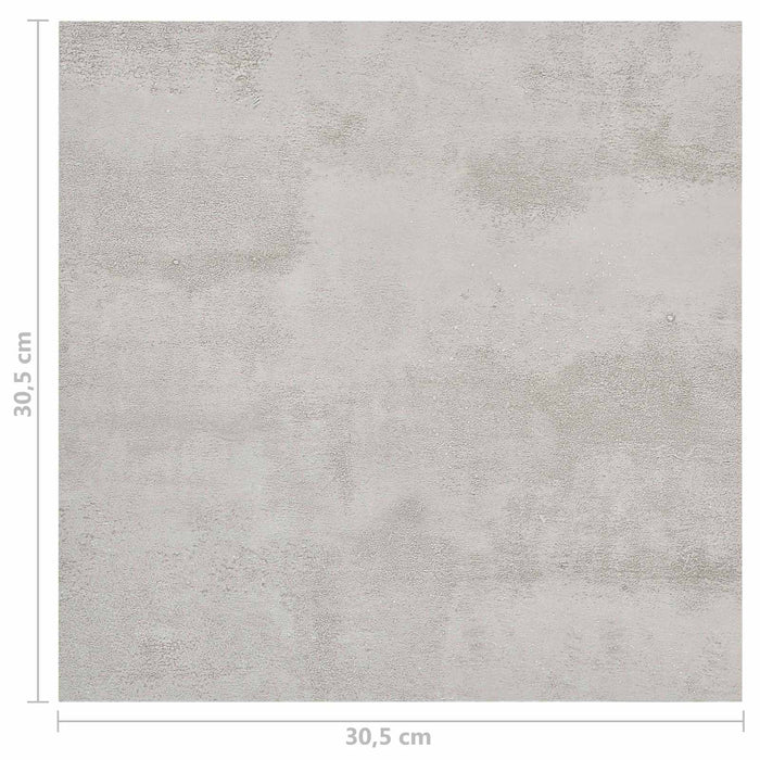 Plăci de Pardoseală 55 pcs Gri deschis 5,11 m² PVC - WALTI WALTI