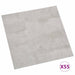 Plăci de Pardoseală 55 pcs Gri deschis 5,11 m² PVC - WALTI WALTI