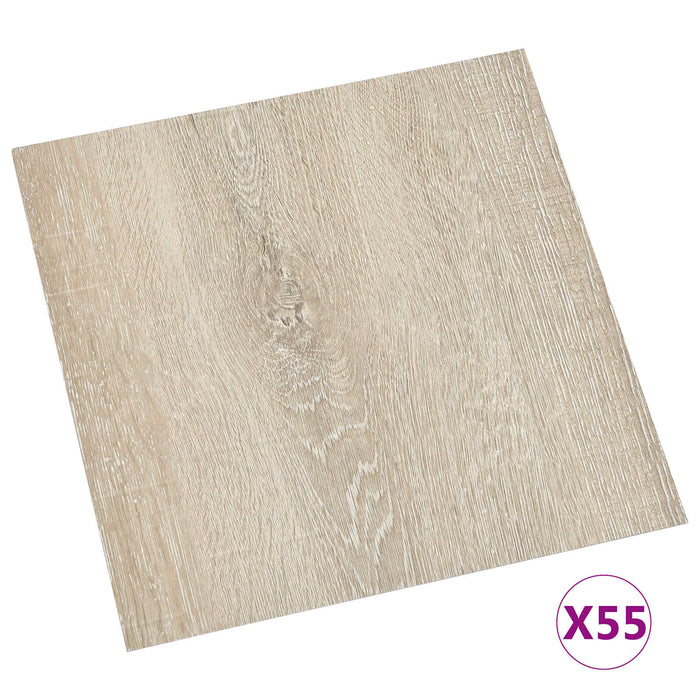 Plăci de Pardoseală 55 pcs Bej 5,11 m² PVC - WALTI WALTI