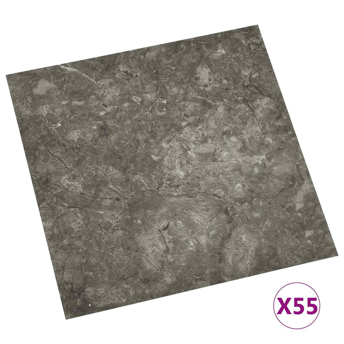 Plăci de Pardoseală 55 pcs Gri 5,11 m² PVC - WALTI WALTI