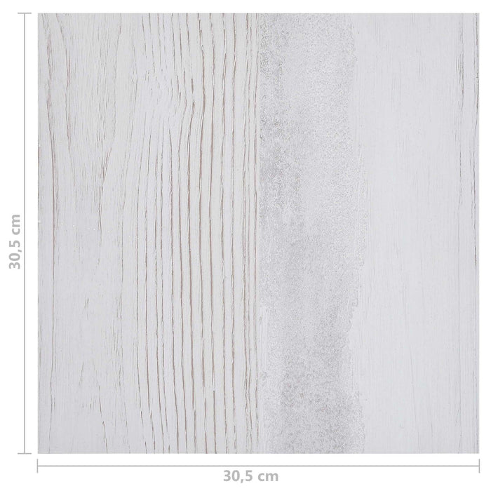 Plăci de Pardoseală 55 pcs Gri deschis 5,11 m² PVC - WALTI WALTI