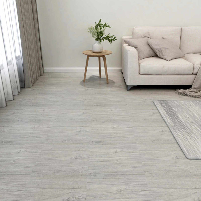 Plăci de Pardoseală 55 pcs Gri deschis 5,11 m² PVC - WALTI WALTI