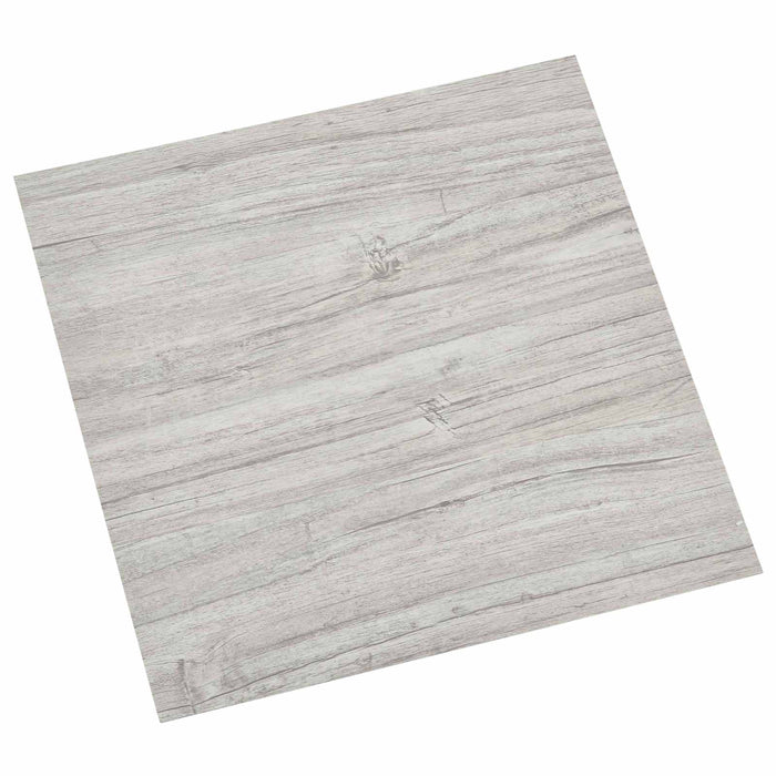 Plăci de Pardoseală 55 pcs Gri deschis 5,11 m² PVC - WALTI WALTI