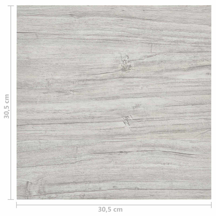 Plăci de Pardoseală 55 pcs Gri deschis 5,11 m² PVC - WALTI WALTI
