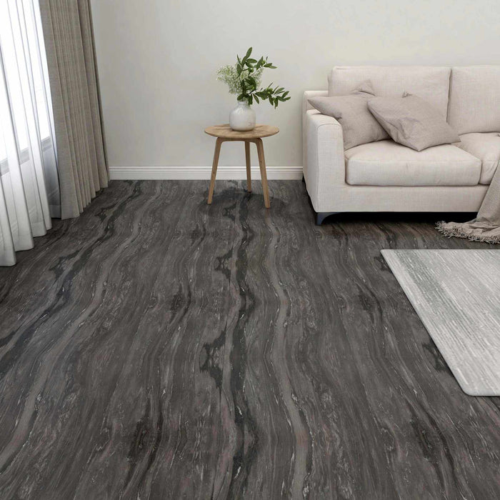 Plăci de Pardoseală 55 pcs Gri închis 5,11 m² PVC - WALTI WALTI
