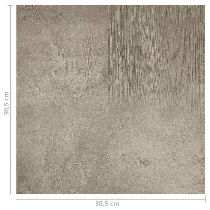 Plăci de Pardoseală 55 pcs Gri 5,11 m² PVC - WALTI WALTI