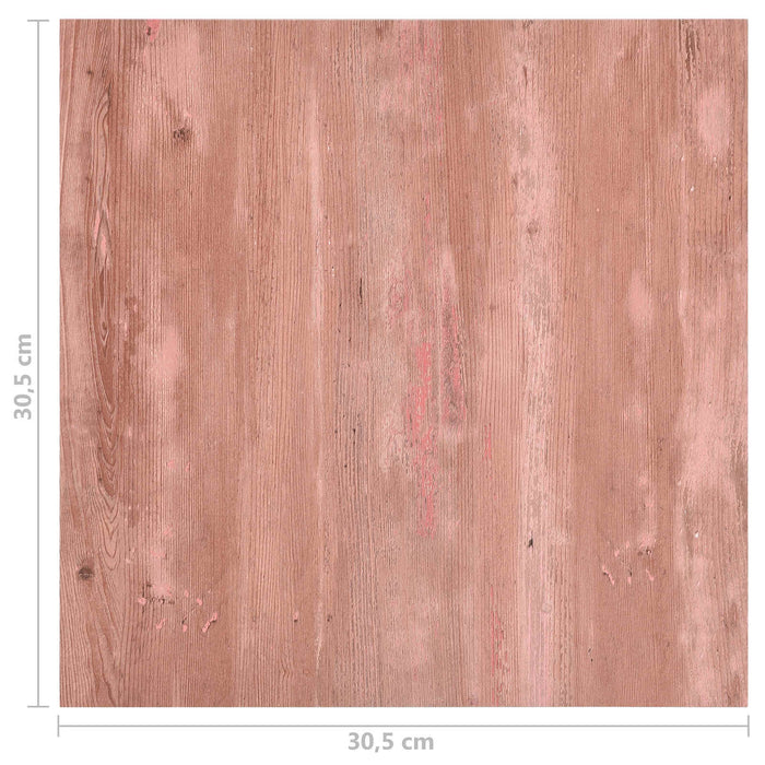 Plăci de Pardoseală 55 pcs Roșu 5,11 m² PVC - WALTI WALTI