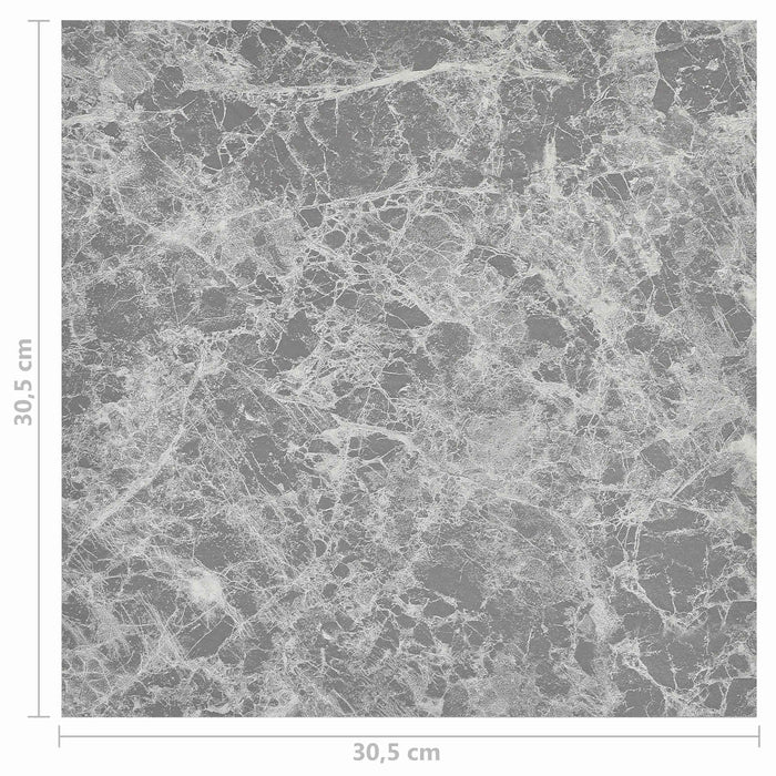 Plăci de Pardoseală 55 pcs Gri Beton 5,11 m² PVC - WALTI WALTI