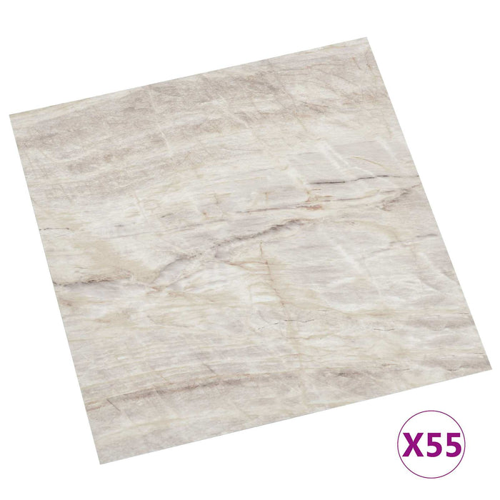 Plăci de Pardoseală 55 pcs Bej 5,11 m² PVC - WALTI WALTI