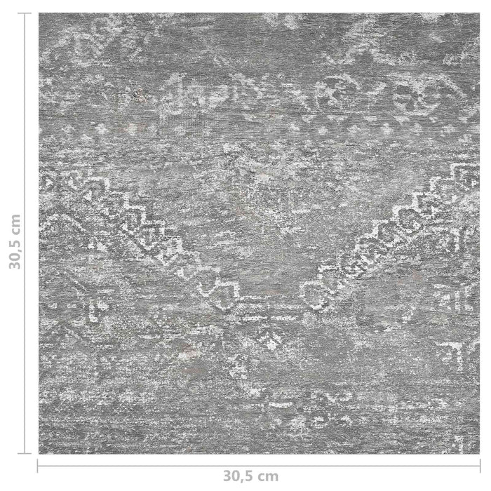 Plăci de Pardoseală 55 pcs Gri Beton 5,11 m² PVC - WALTI WALTI