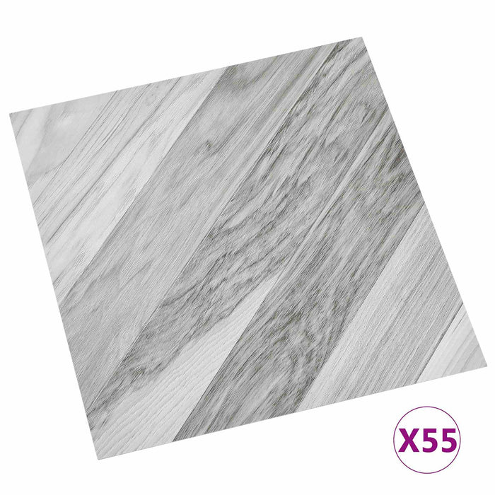 Plăci de Pardoseală 55 pcs Gri 5,11 m² PVC - WALTI WALTI