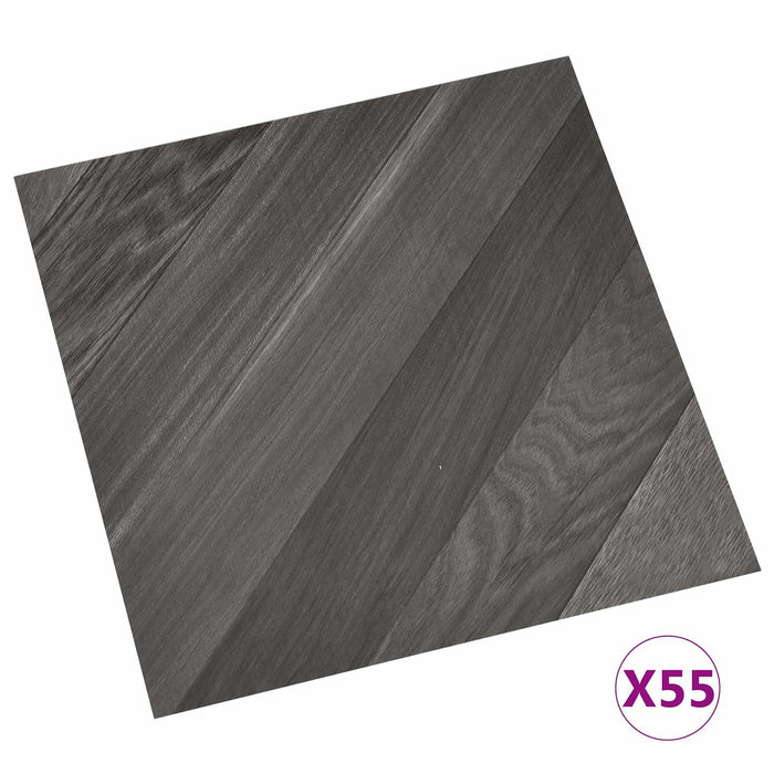 Plăci de Pardoseală 55 pcs Gri 5,11 m² PVC - WALTI WALTI