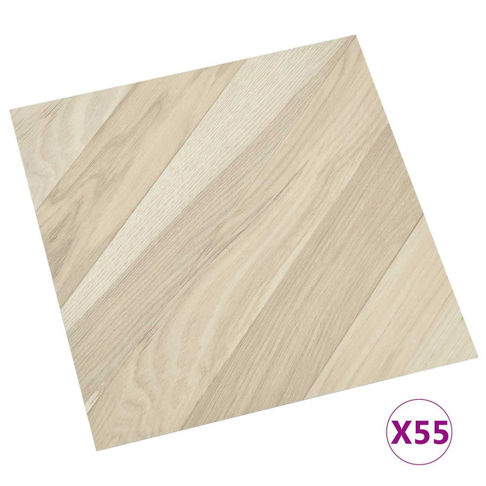 Plăci de Pardoseală 55 pcs Bej 5,11 m² PVC - WALTI WALTI