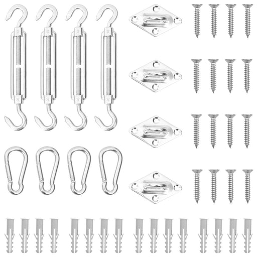 Set accesorii parasolar din oțel inoxidabil, 12 piese - WALTI WALTI
