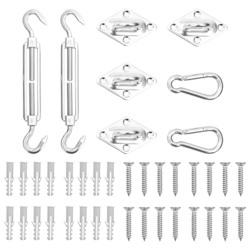 Set accesorii parasolar, 8 piese, oțel inoxidabil - WALTI WALTI