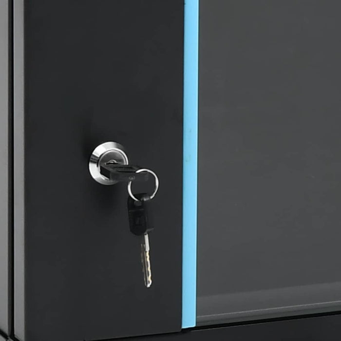 Dulap de server, montare pe perete, 6U, 19" IP20 600x450x350 mm WALTI