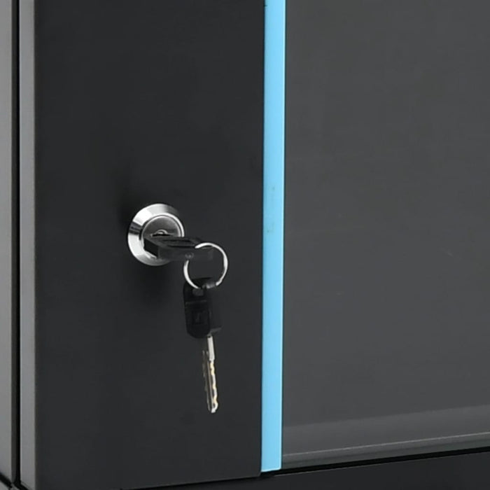 Dulap de server, montare pe perete, 9U, 19" IP20 600x450x510 mm - WALTI WALTI