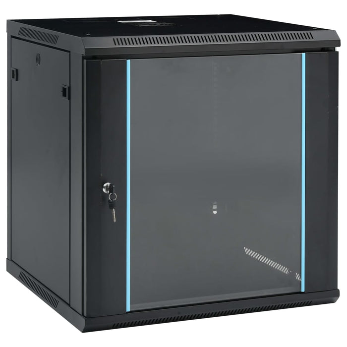 Dulap server, montare pe perete, 12U, 19" IP20 600x600x640 mm - WALTI WALTI