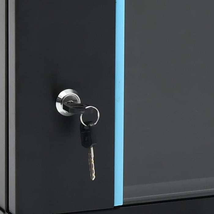 Dulap server, montare pe perete, 12U, 19" IP20 600x600x640 mm - WALTI WALTI