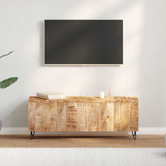 Comodă TV, 110 x 30 x 40 cm, lemn masiv de mango WALTI