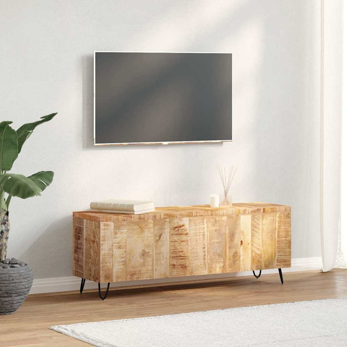Comodă TV, 110 x 30 x 40 cm, lemn masiv de mango WALTI