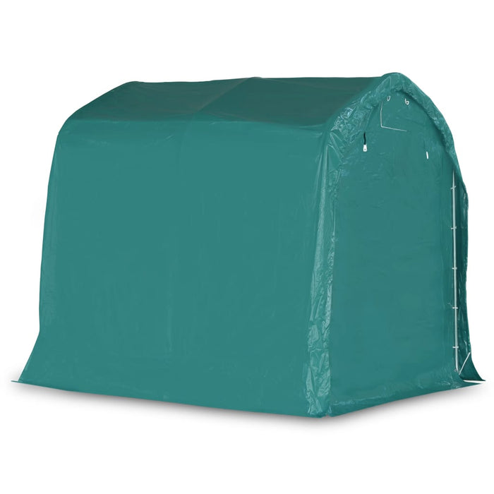 Cort de garaj, verde, 2,4 x 2,4 m, PVC - WALTI WALTI