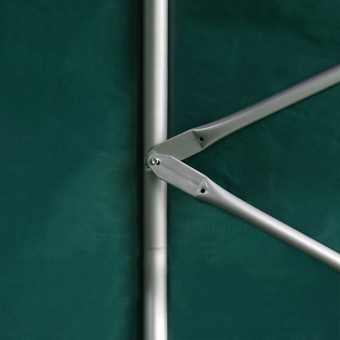 Cort pentru animale, verde, 3,7x3,7 m, PVC - WALTI WALTI