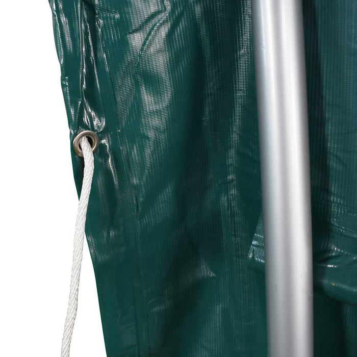Cort pentru animale, verde, 3,7x3,7 m, PVC - WALTI WALTI