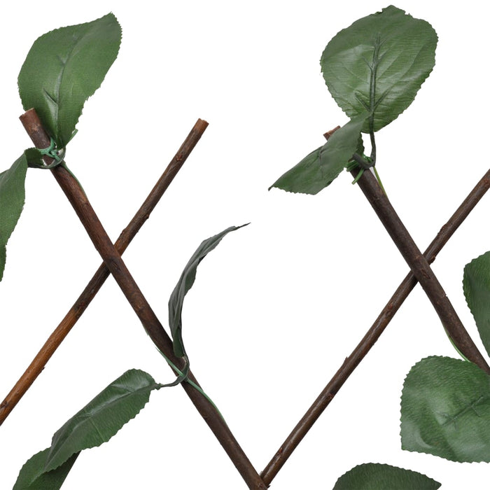 Garduri cu zăbrele, frunze artificiale, 5 buc.,180x60cm, salcie - WALTI WALTI